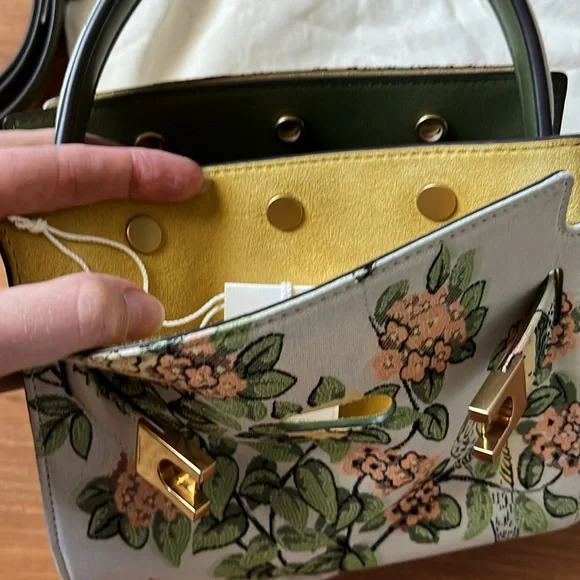 Tory Burch Lee Radziwill Petite Double Bag - Picture 8 of 9